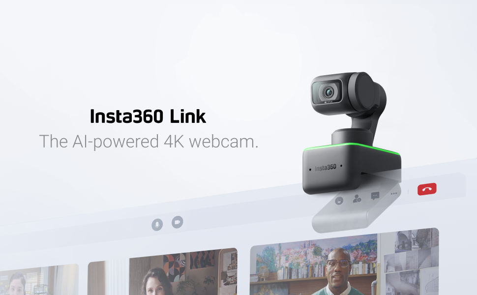 Insta360 Link / AI駆動 4K ウェブカメラ