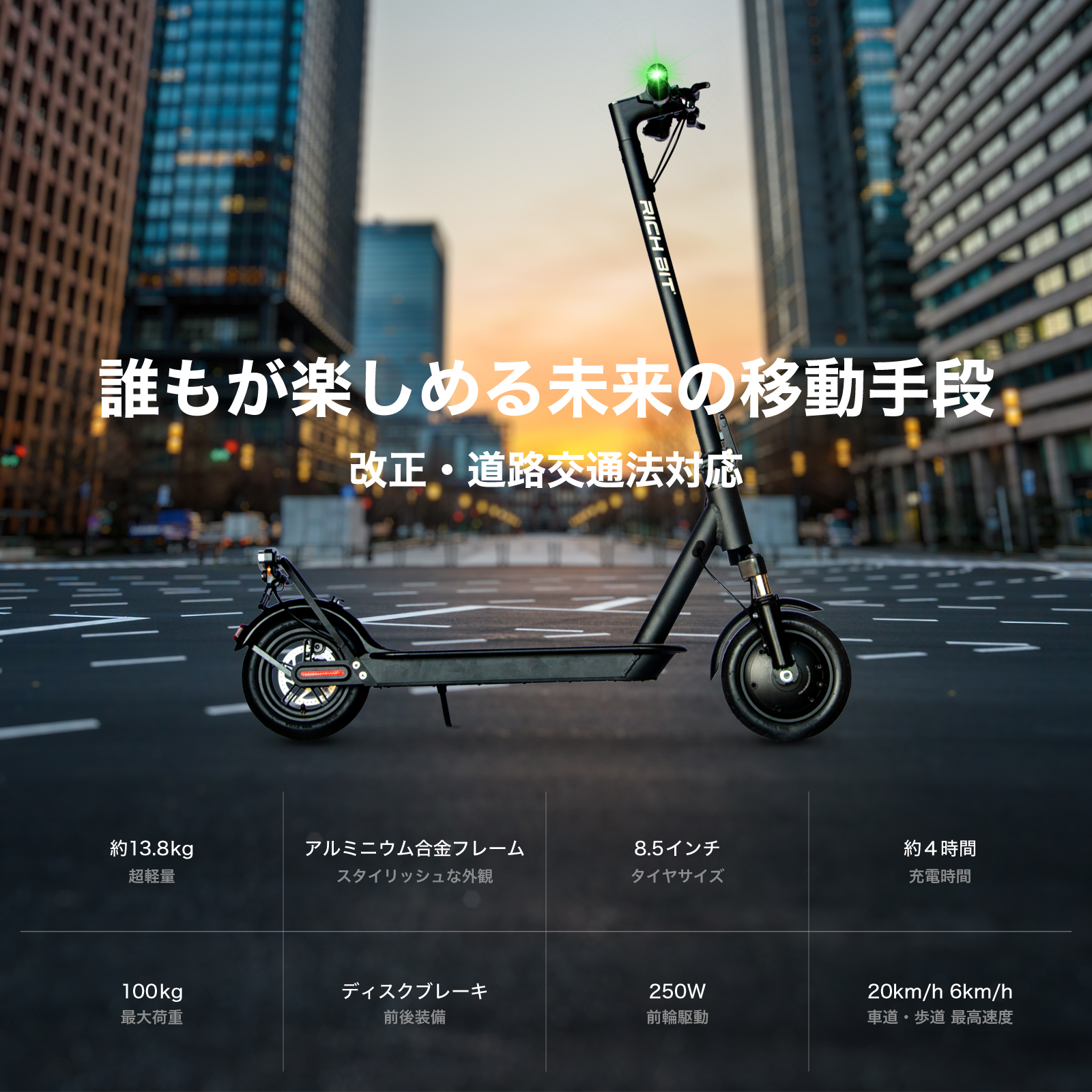 2024年6月25日より特定小型原付1周年記念プレゼントキャンペーン開催！