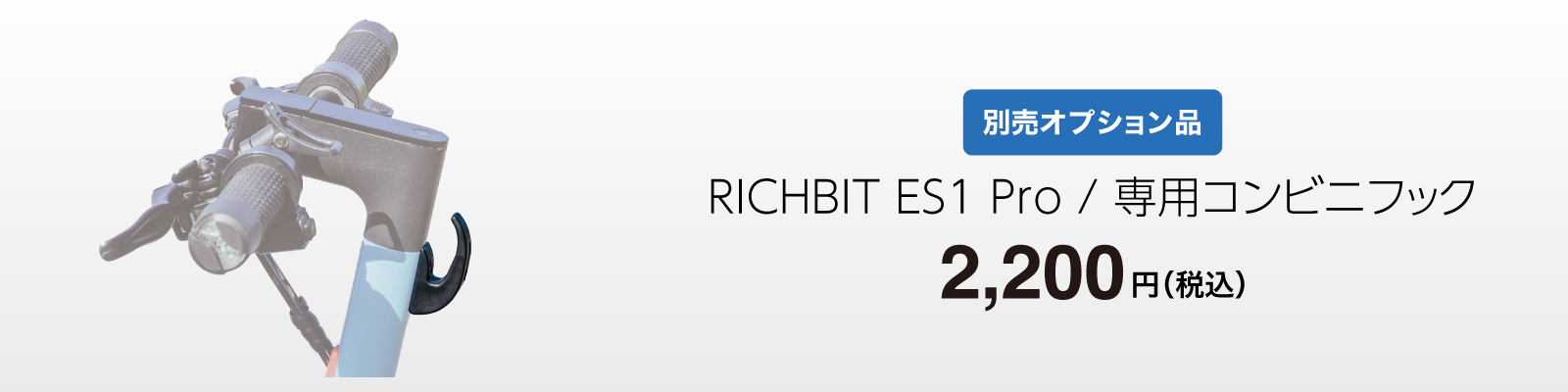 特定小型原動機付自転車】電動キックボード RICHBIT ES1 Pro
