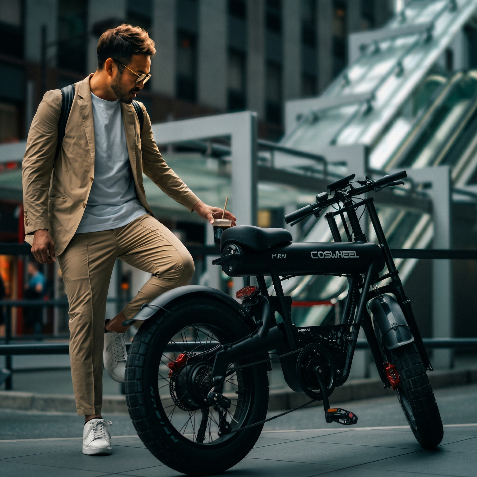 電動アシスト自転車 COSWHEEL MIRAI COMFORT