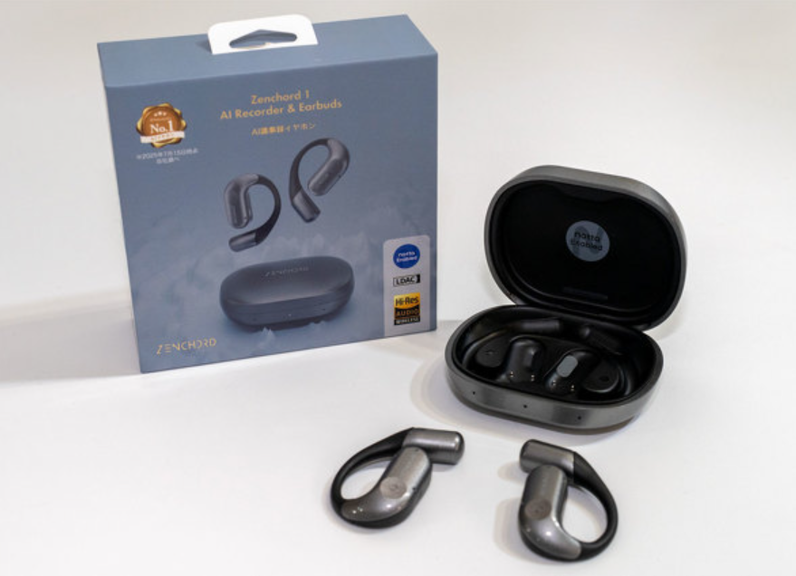 AI時代の新しい仕事術】次世代AIイヤホン「ZENCHORD 1」。Amazon・家電