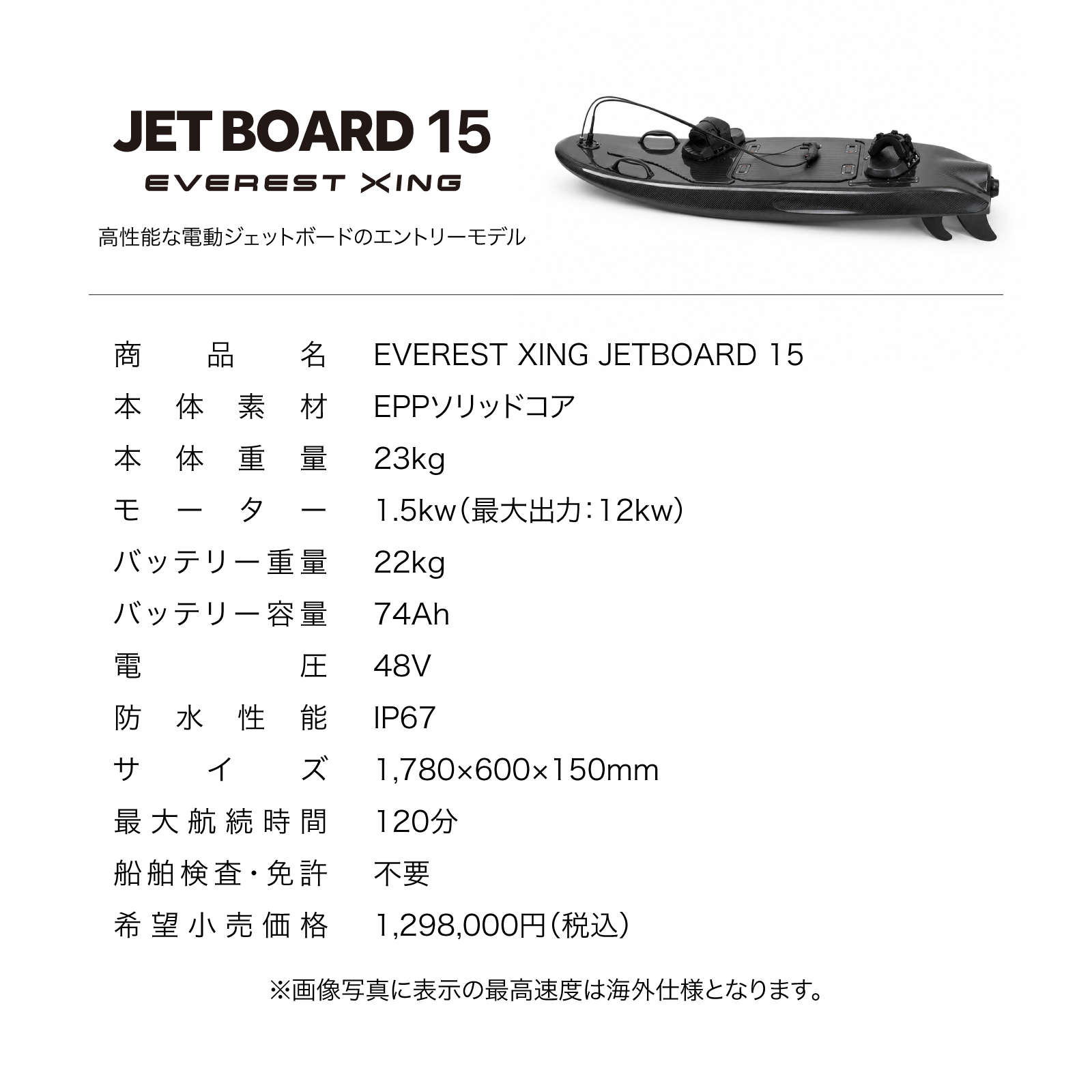 EVEREST XING JETBOARD ���᡼��12